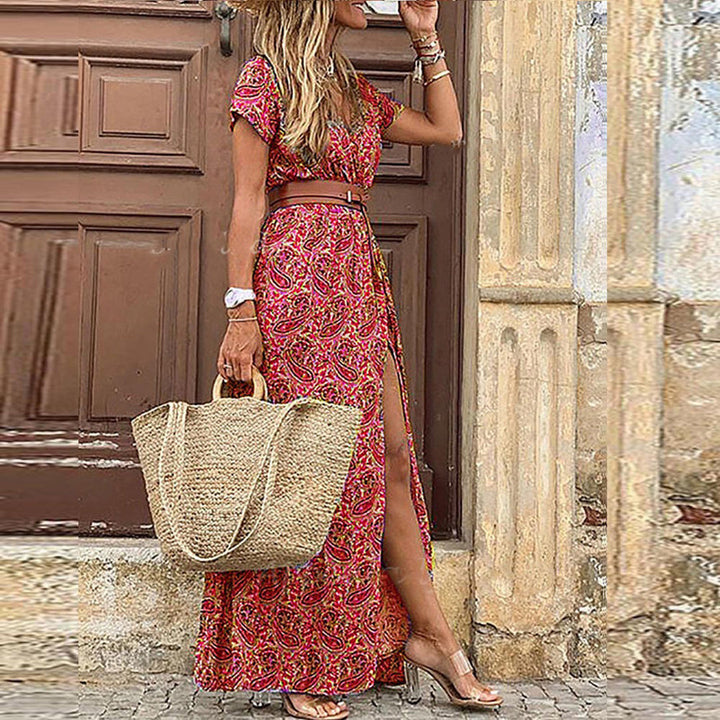 Liora | Maxi Ibiza jurk in hippiestijl