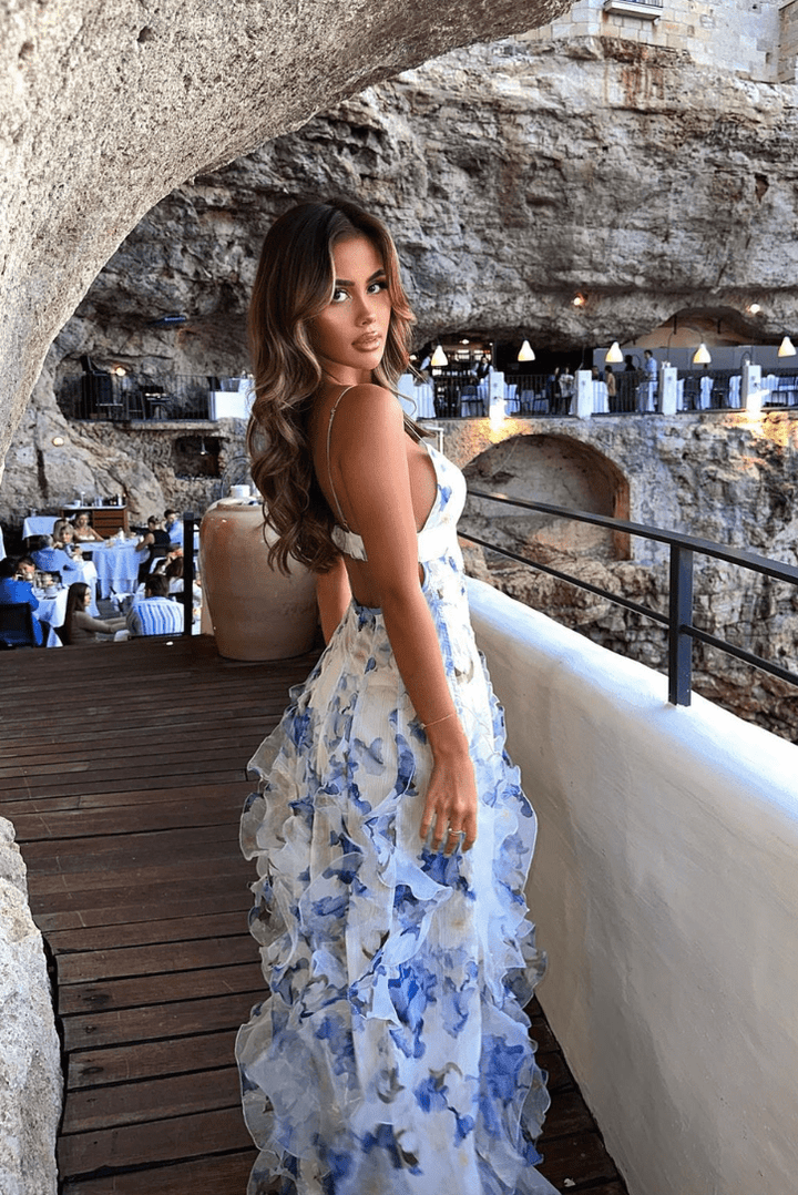 Maisie | Bloemend Maxikleed