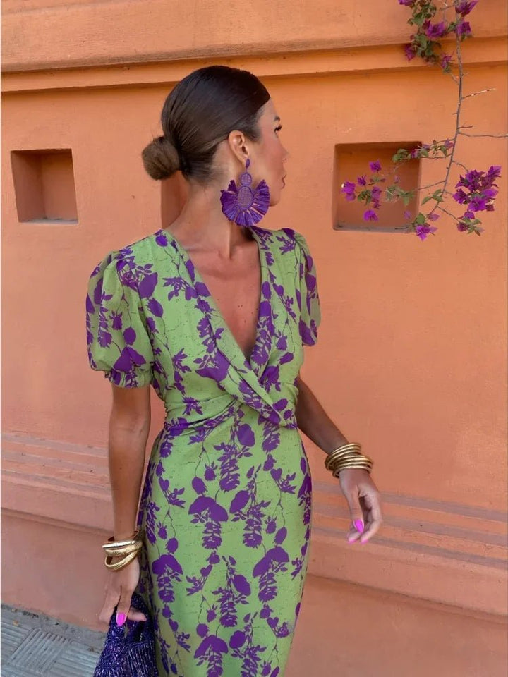 Melys | Elegante gedrukte jurk