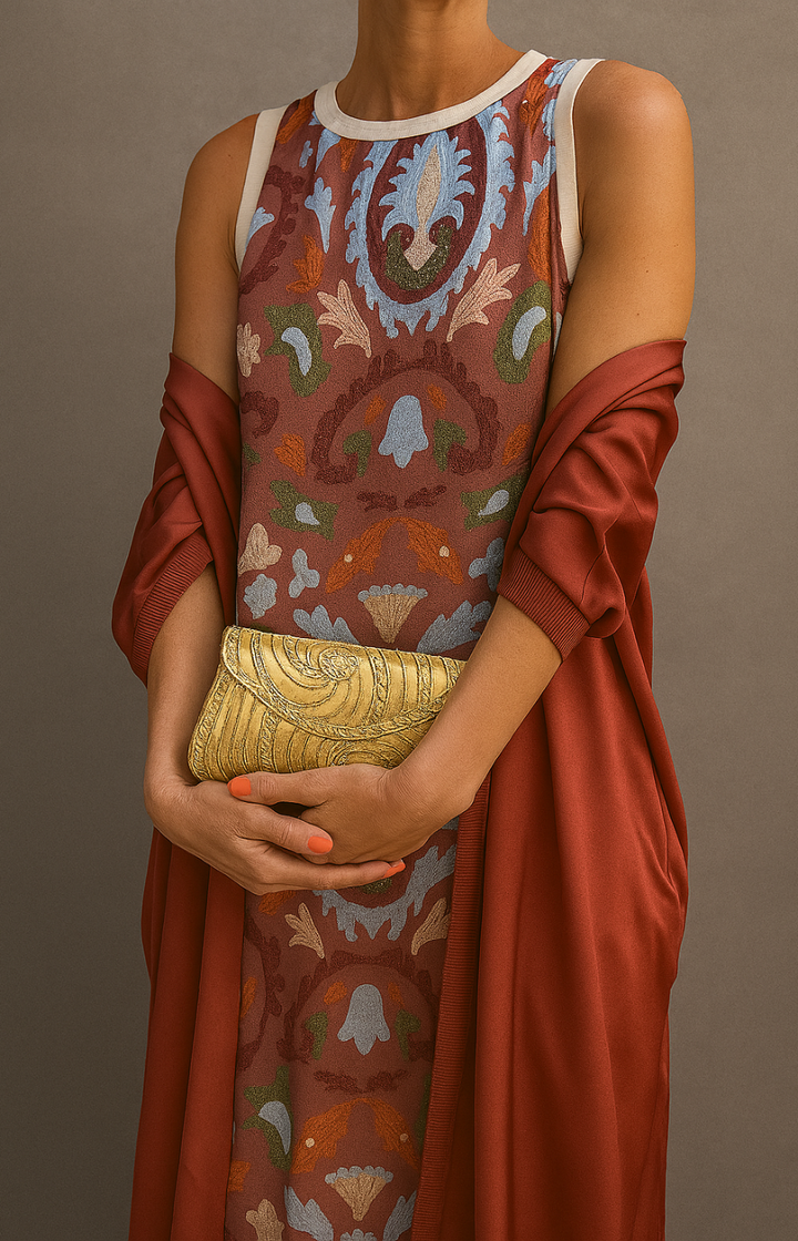 Mikaella | Elegante lange jurk