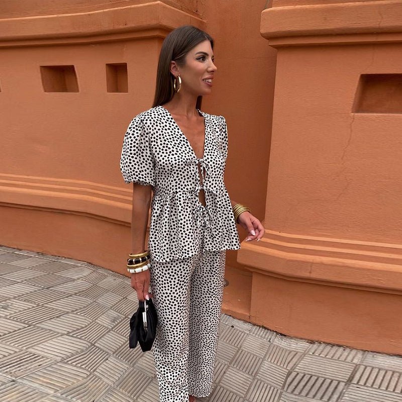 Milani | Casual Geprinte Set