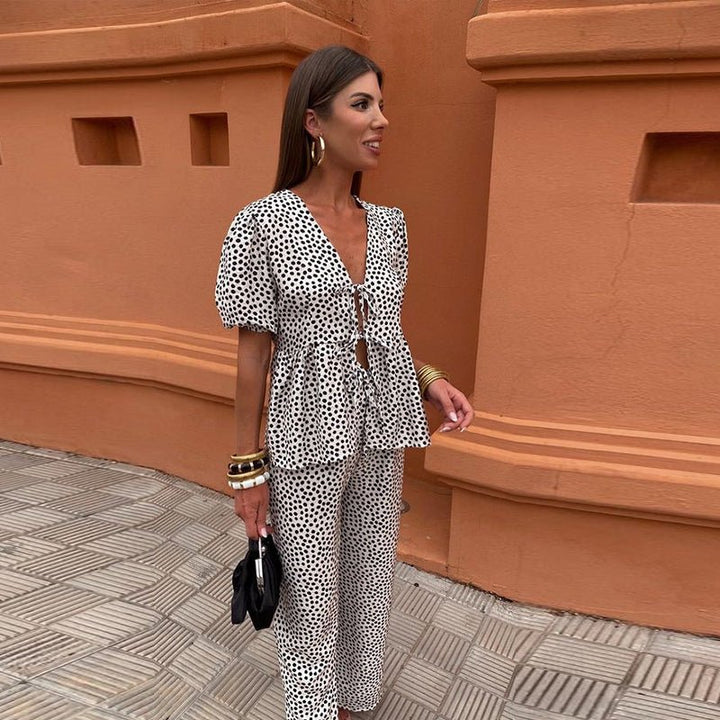 Milani | Casual Geprinte Set