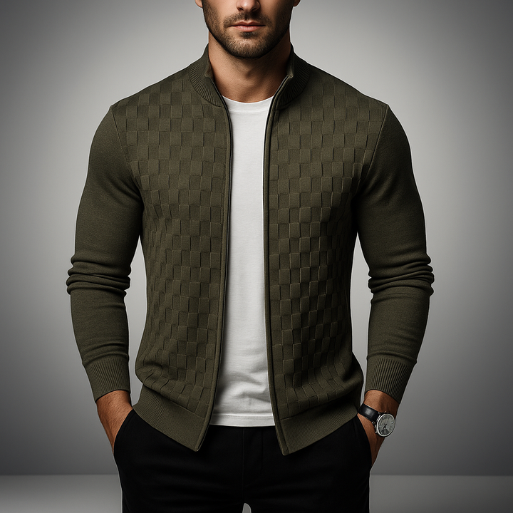 Romello | Zip Cardigan
