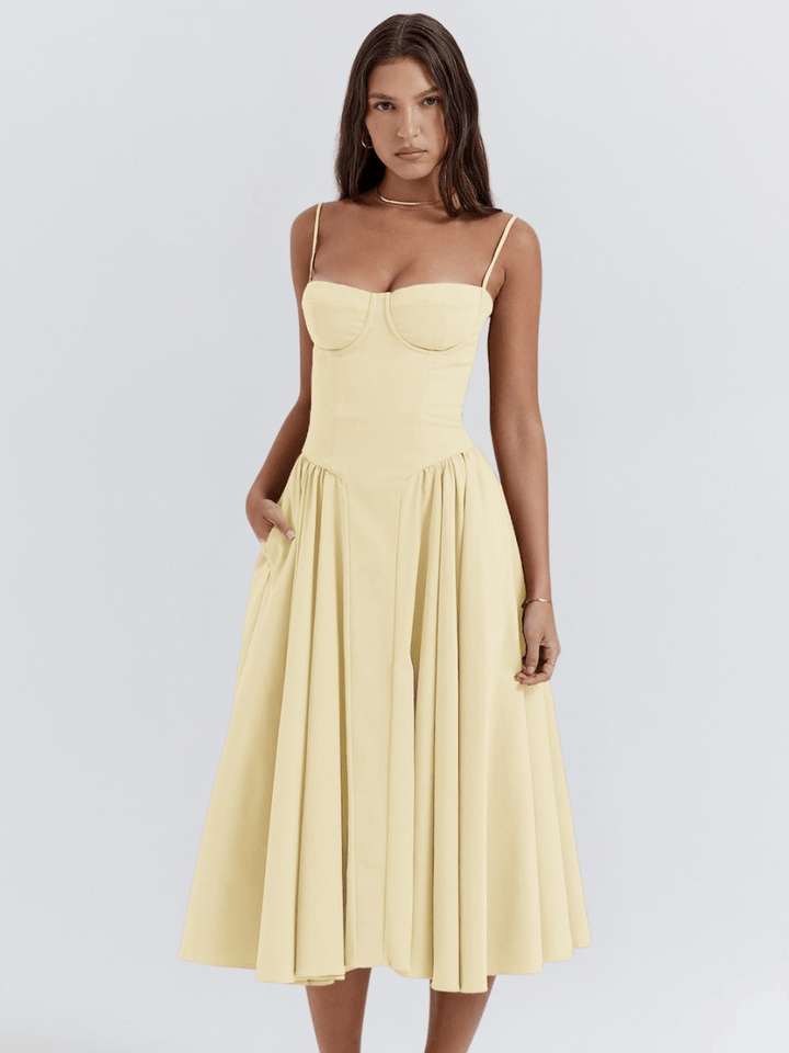 Valentine | Elegante Retro Midi-Jurk