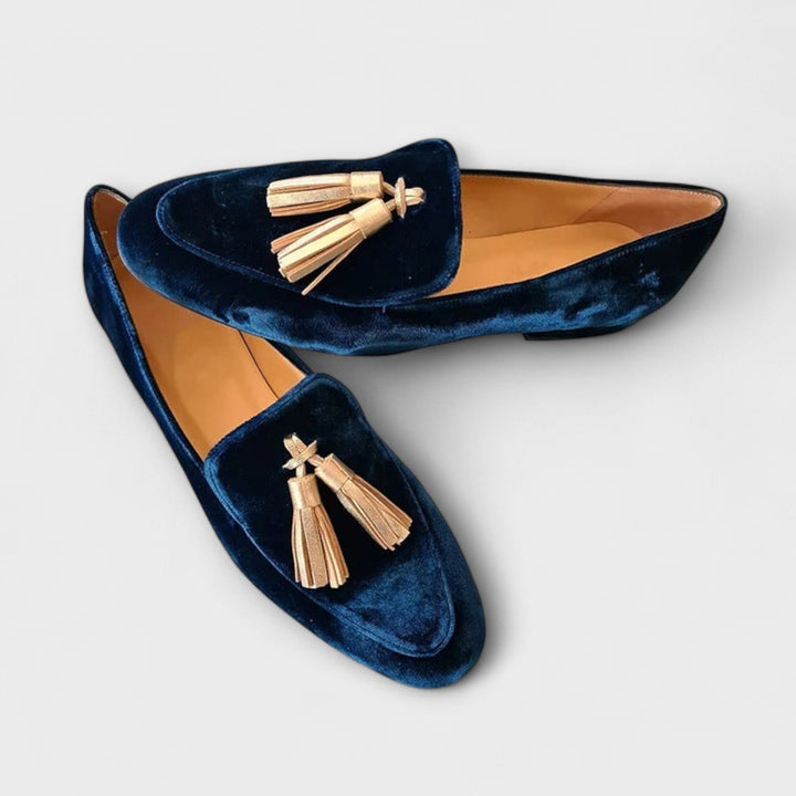 Quinnlyn – Vintage-geïnspireerde Loafers met Kwasten