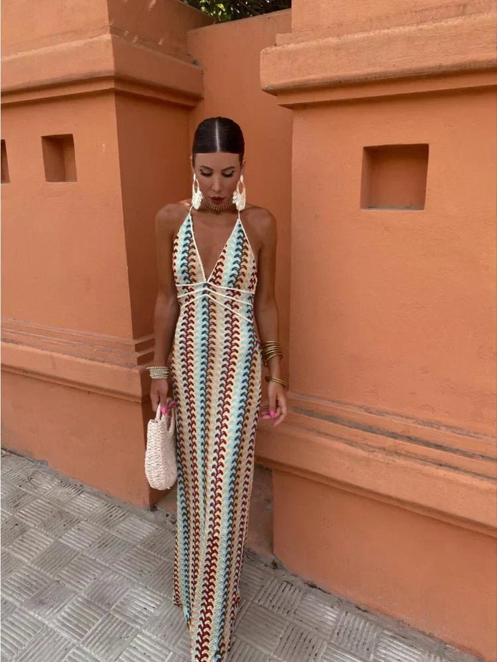 Cerai | Moderne elegante lange jurk