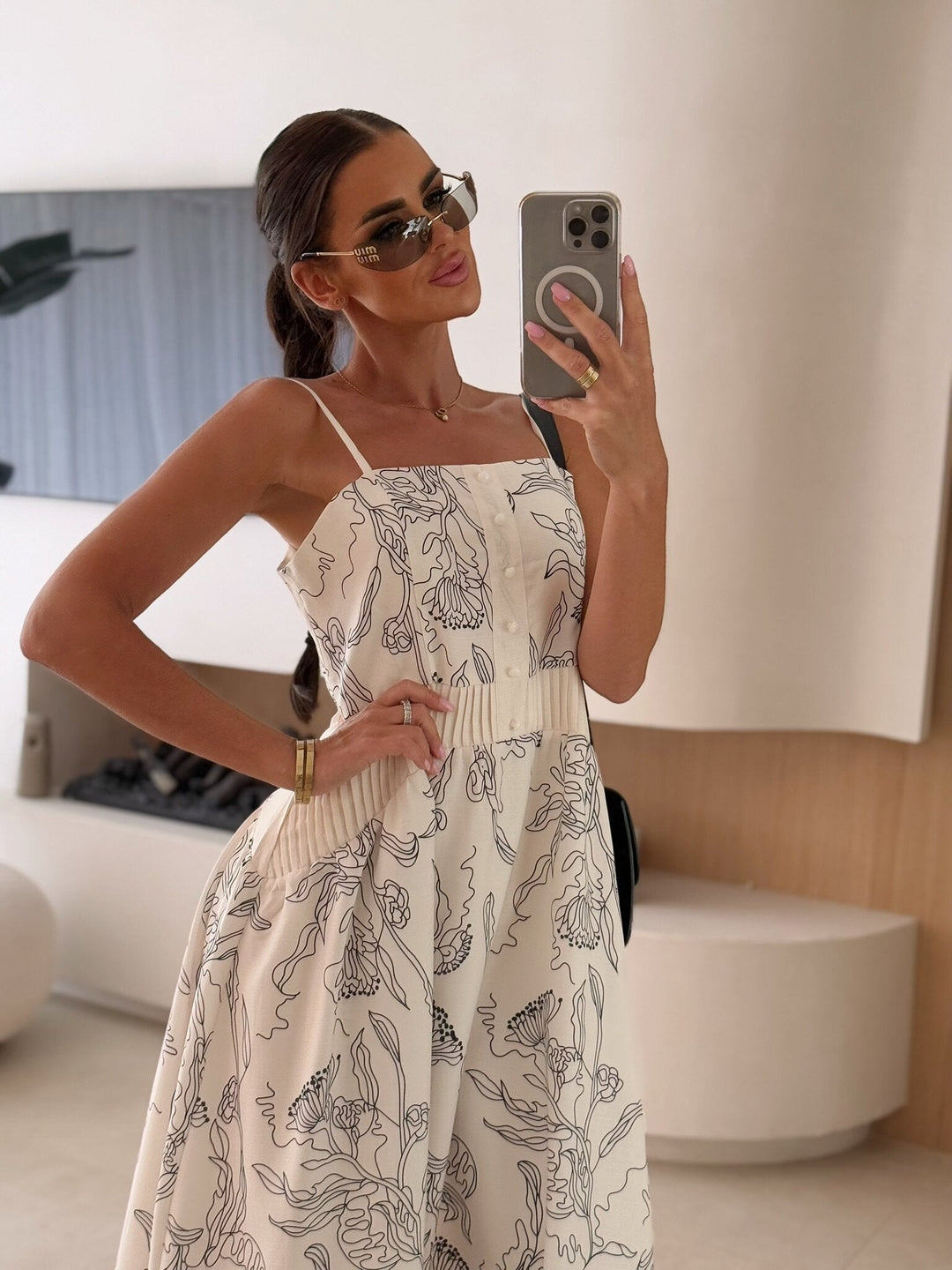 Claudie | Elegante Midijurk