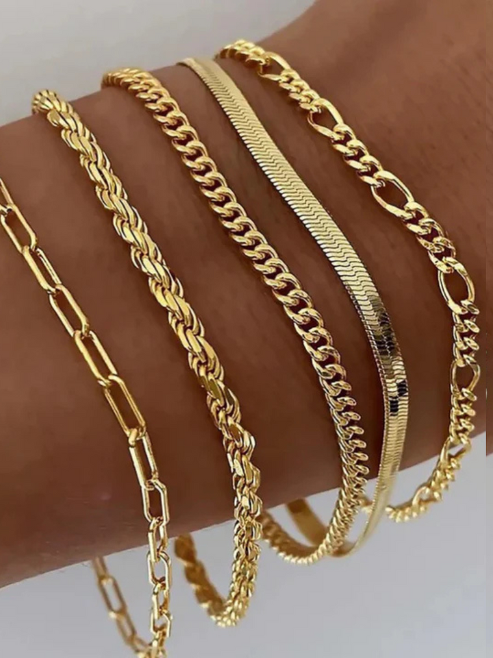 Fiora | Chain Armband Set