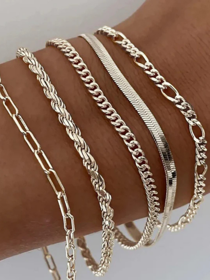 Fiora | Chain Armband Set