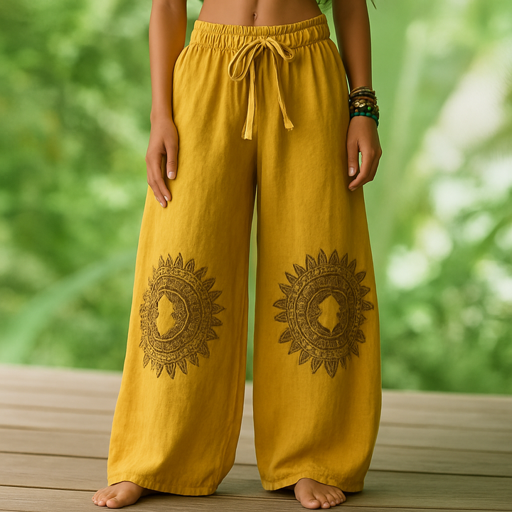Gladys | Comfortabele Bohemian Yogabroek