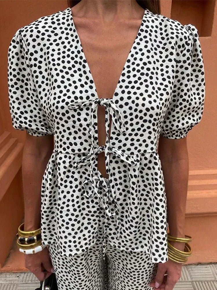 Milani | Casual Geprinte Set