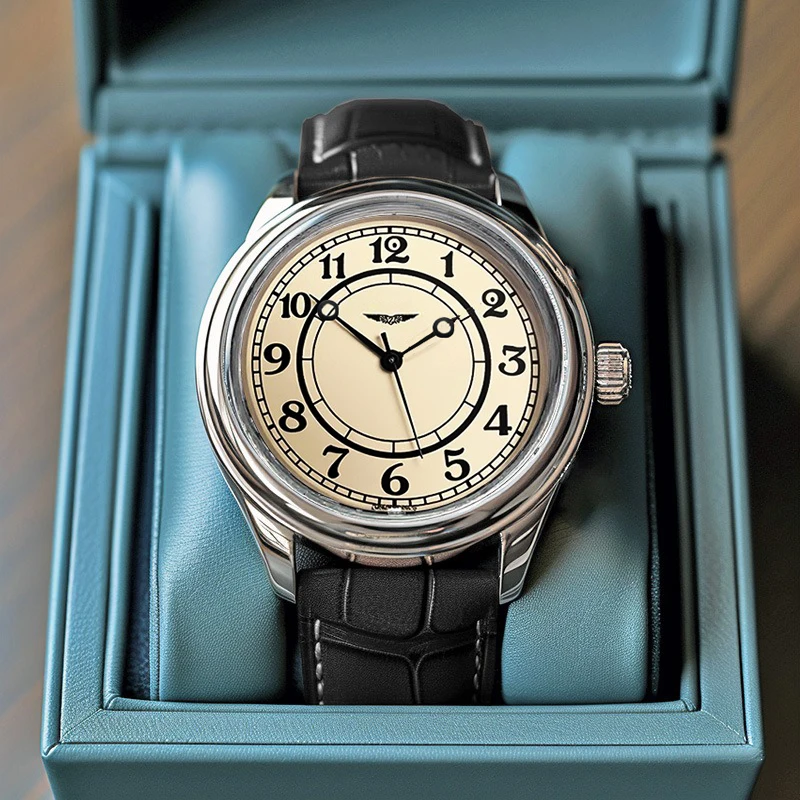 Sherlock | Vintage Horloge Met Leerband